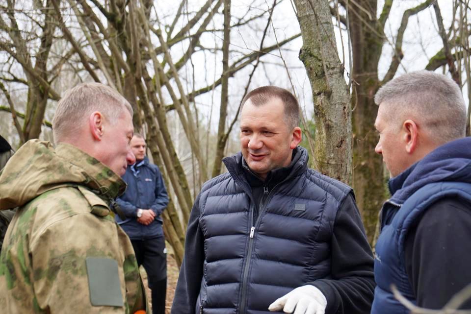 Министр внутренних дел Иван Кубраков принял участие в республиканском субботнике в Могилеве   