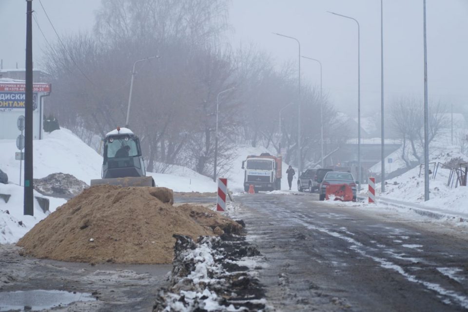На контроле: когда откроют дорогу на пересечении улиц Первомайской и Витебского тупика?