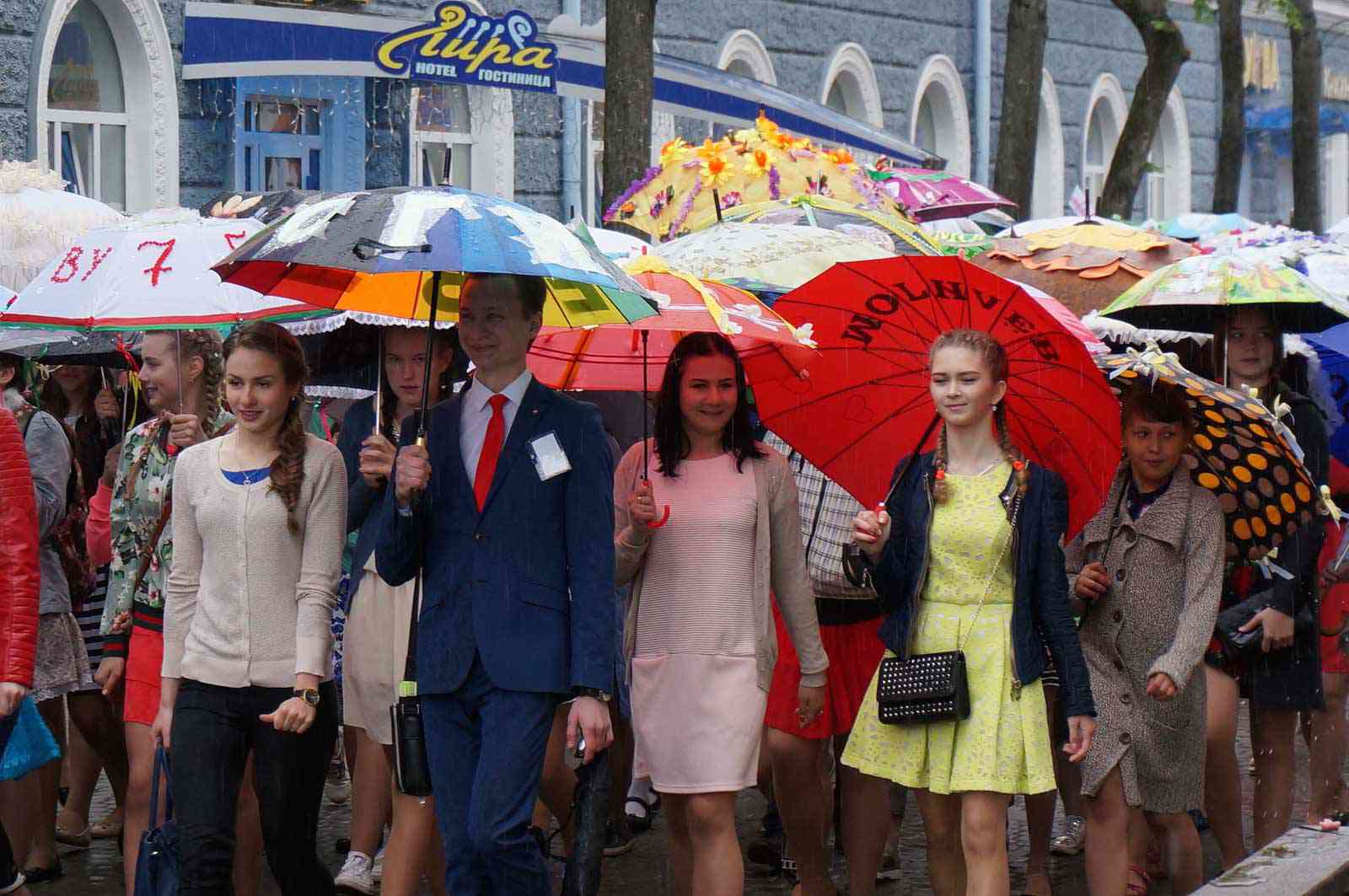 Парад эксклюзивных зонтов