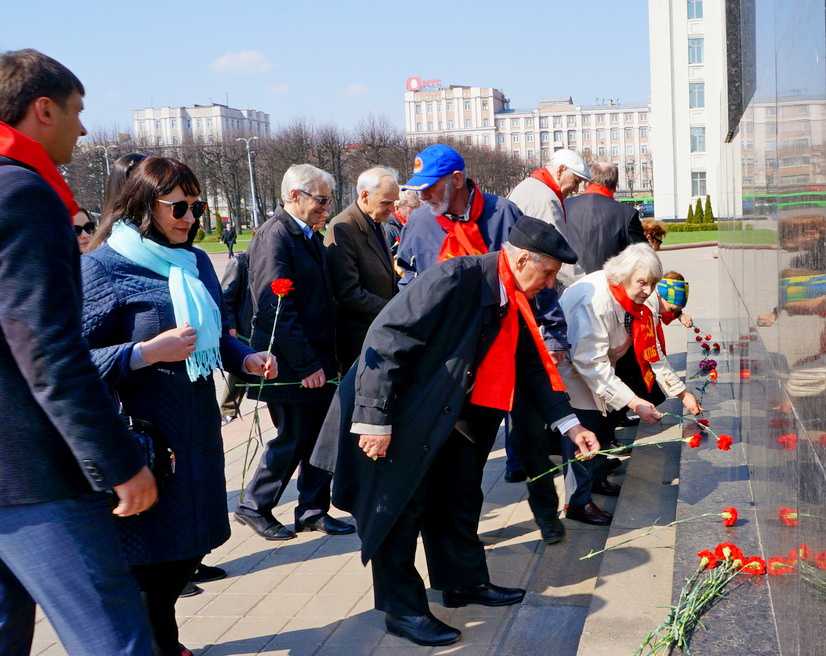 День рождения Владимира Ильича Ленина отметили в Могилеве 