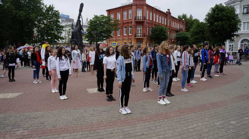 Профилактическая акция «Могилев — здоровый город» прошла в Могилеве. Фотофакт
