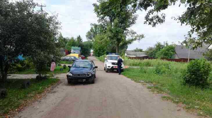 Автоледи в Могилеве столкнулась с милицейским УАЗом