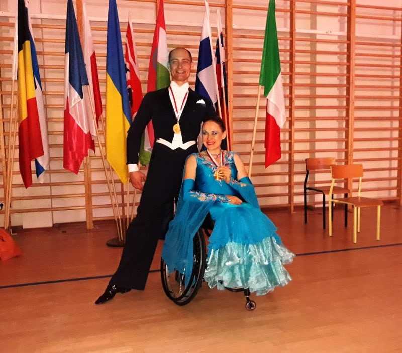 Могилевчане выиграли Чемпионат Польши по танцам на инвалидых колясках