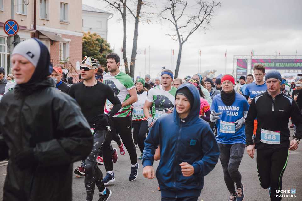 Второй “Могилевский Мебелаин Марафон-2019” прошел 6 октября в Могилеве.Фото