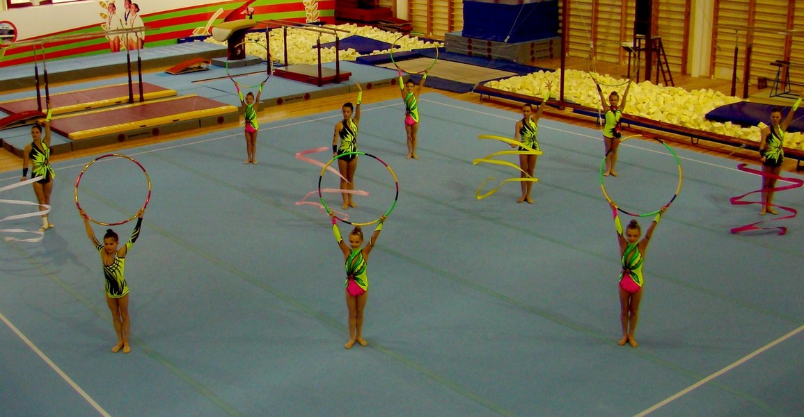 Отделение художественной гимнастики “Багима” переедет во Дворец гимнастики