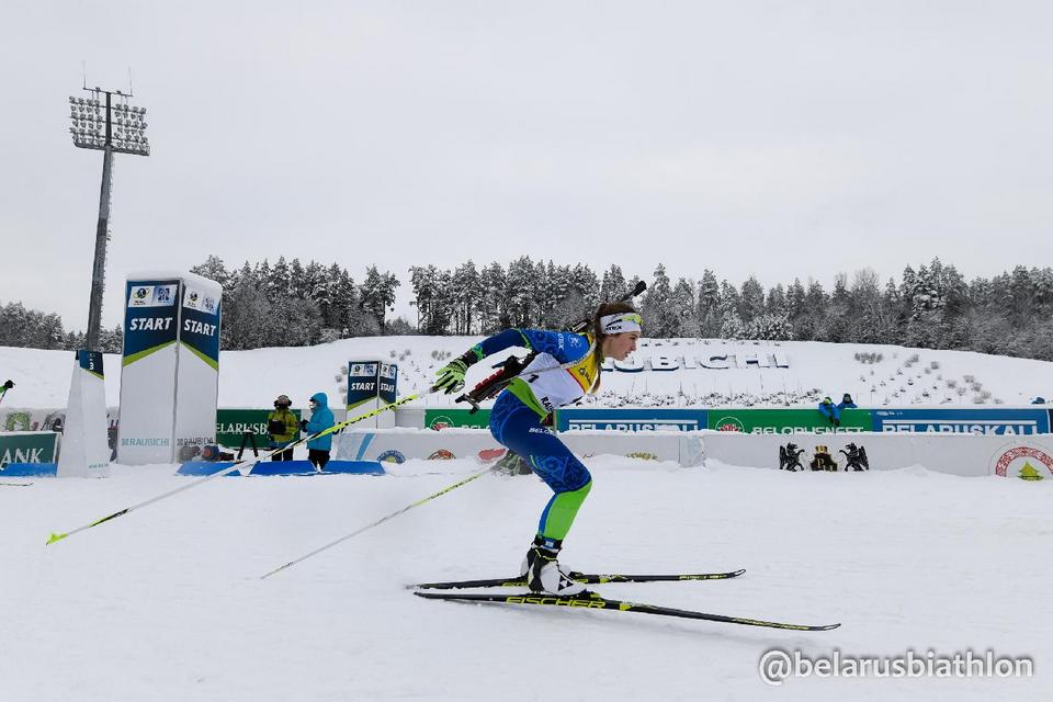 Могилевский стреляющий лыжник выиграл спринт на этапе Кубка Белорусской федерации биатлона