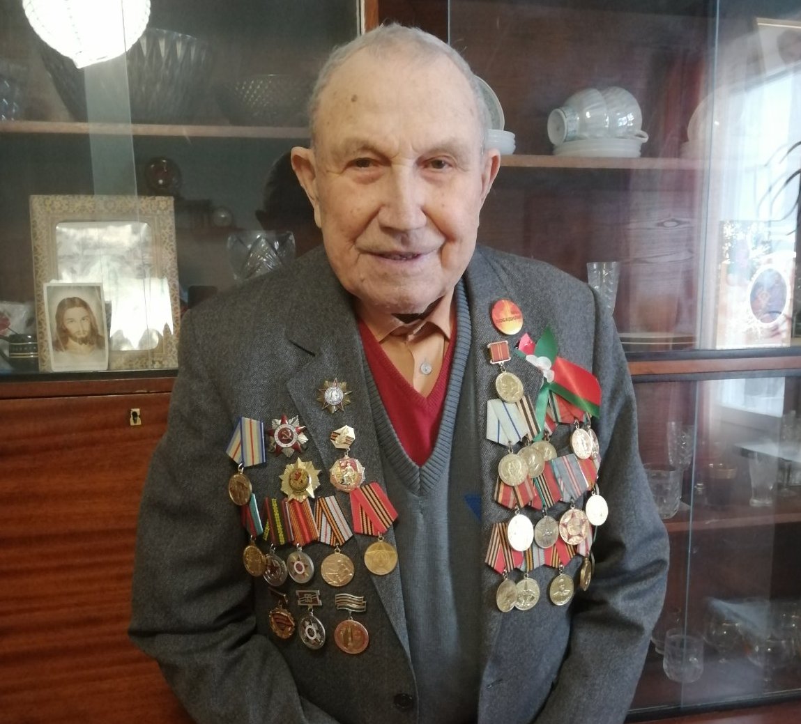 95-летний юбилей отпраздновал участник Великой Отечественной войны, ветеран труда Алексей Мартынович Казаченко