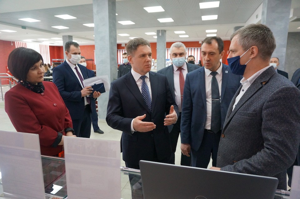 Заместитель Премьер-министра Беларуси Игорь Петришенко посетил Белорусско-Российский университет