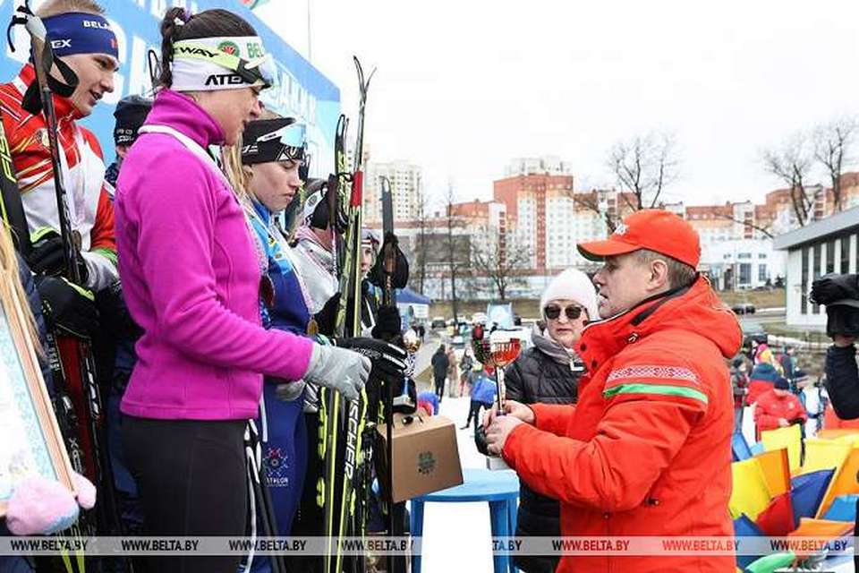 «Золотой» стала «Всебелорусская студенческая лыжня» для могилевских спортсменов   