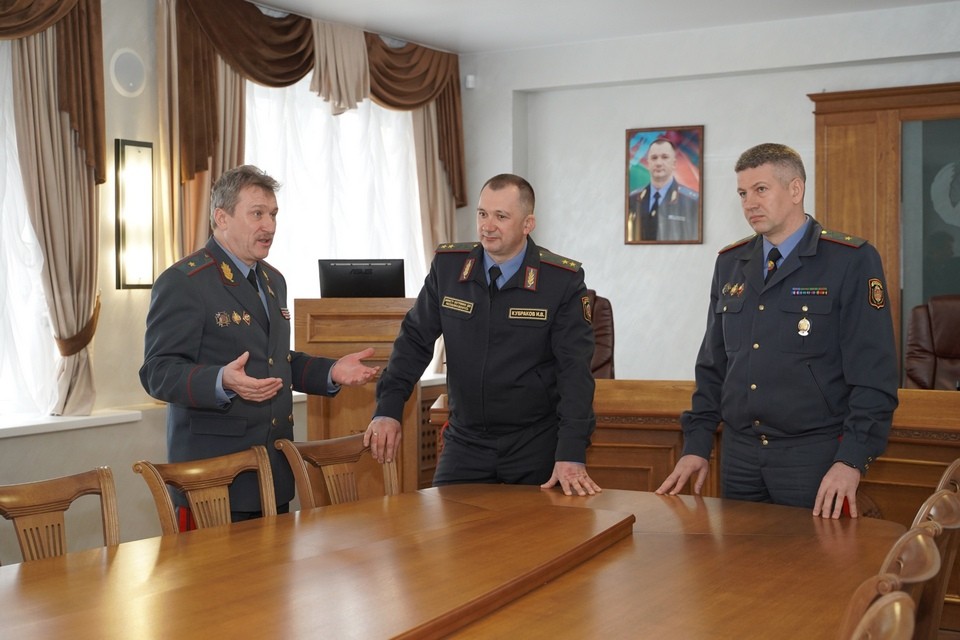 Институт МВД посетил Министр внутренних дел генерал-лейтенант милиции Иван Кубраков