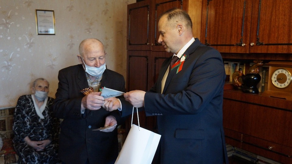 Ветеран Федор Никитин 9 мая отпраздновал 95-летний юбилей