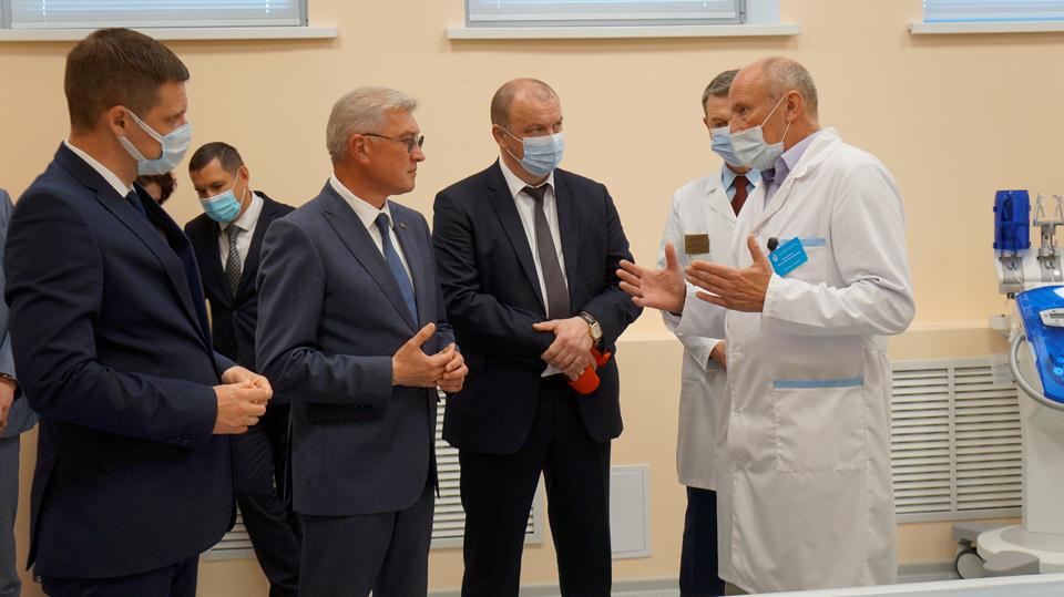 В областном лечебно-диагностическом центре открыли новый кабинет компьютерной томографии