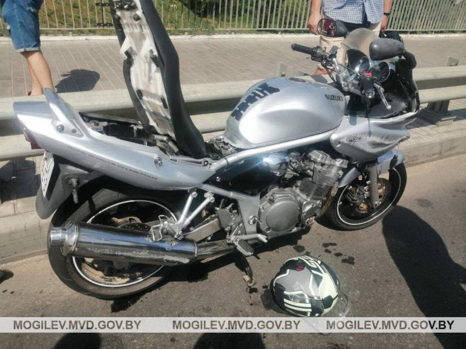 Мотоциклист получил травмы в ДТП в Могилеве
