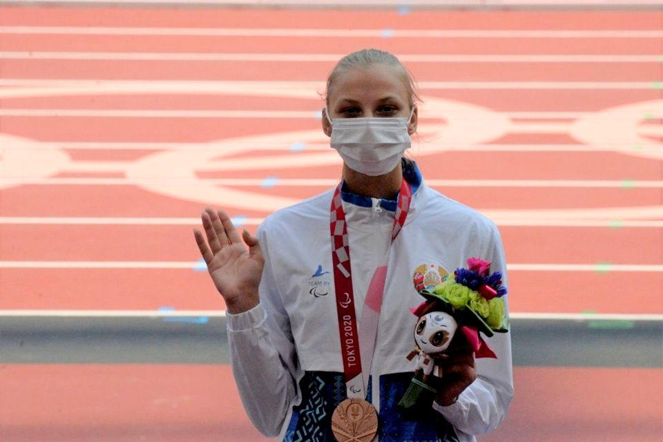 Уроженка Могилевщины стала бронзовым призером Паралимпиады в Токио   