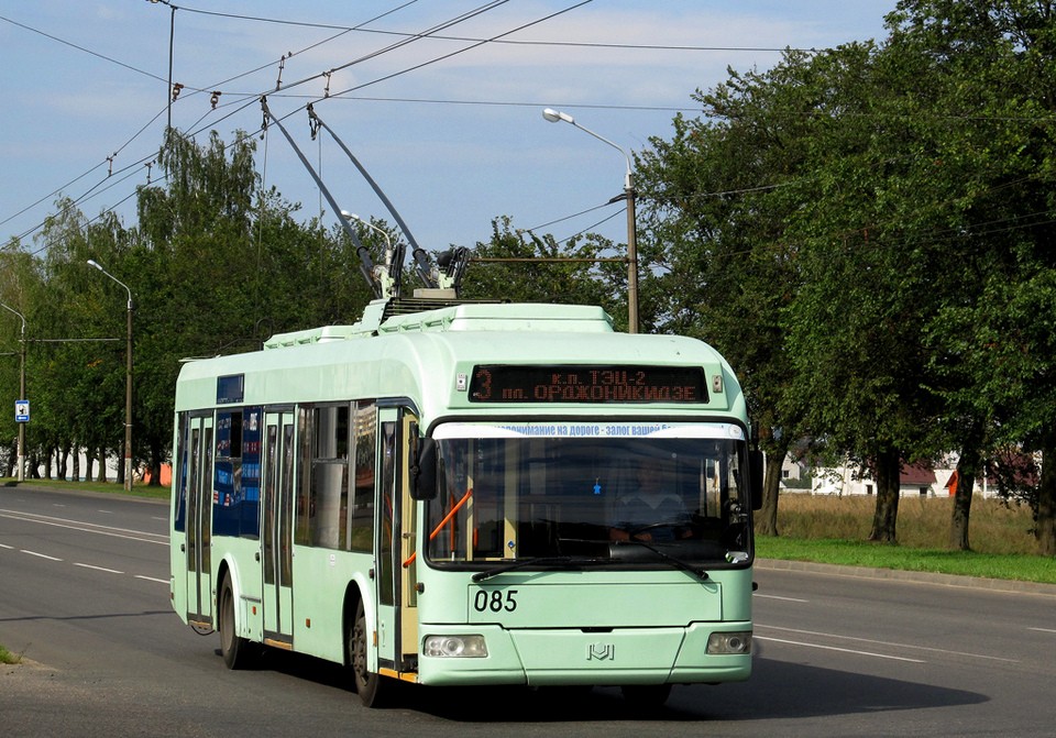 С 13 сентября в Могилеве изменяется троллейбусная маршрутная сеть   