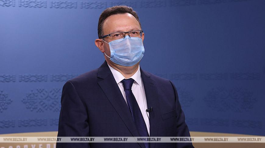 Дмитрий Пиневич: из общего числа тех, кто был госпитализирован с COVID-19, только 4% были вакцинированы