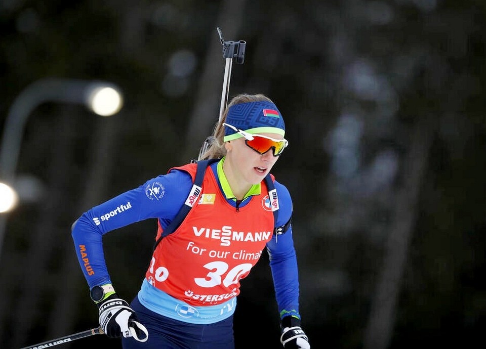 Анна Сола завоевала первую медаль для белорусской сборной на КМ в Эстерсунде