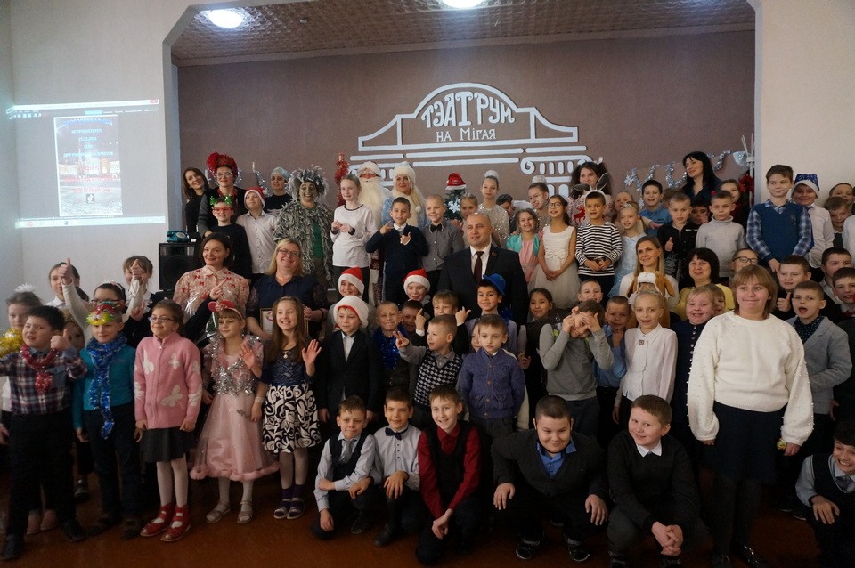Театрализованное представление прошло в Специализированной школе
