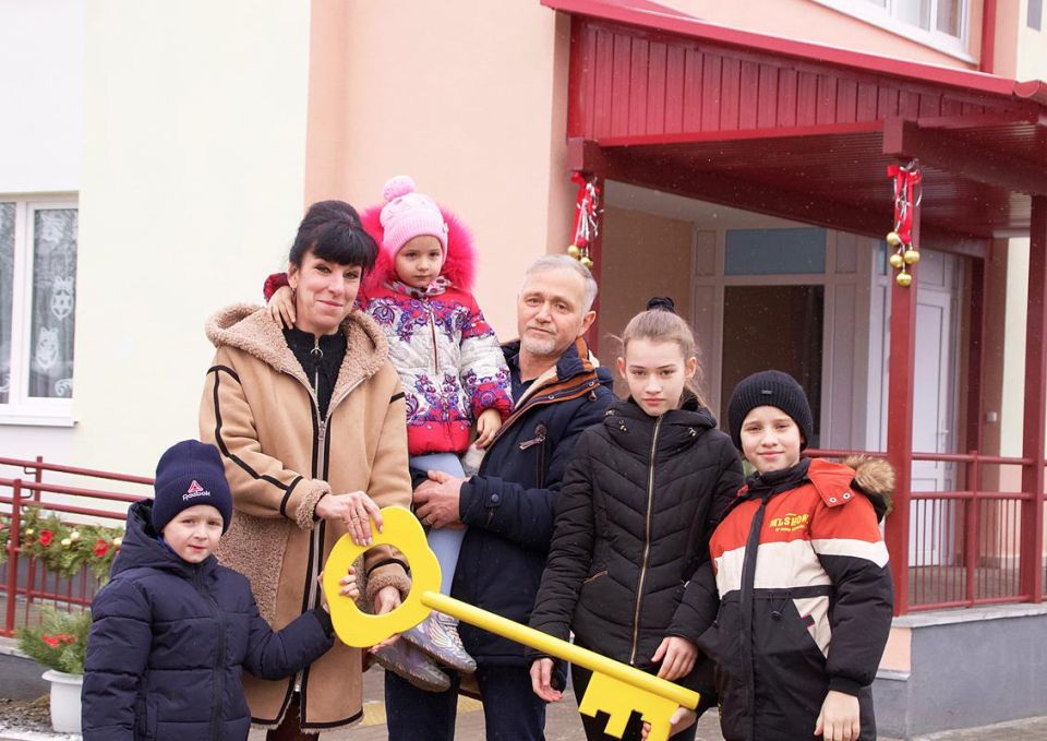 Новый детский дом семейного типа открыли в Могилеве