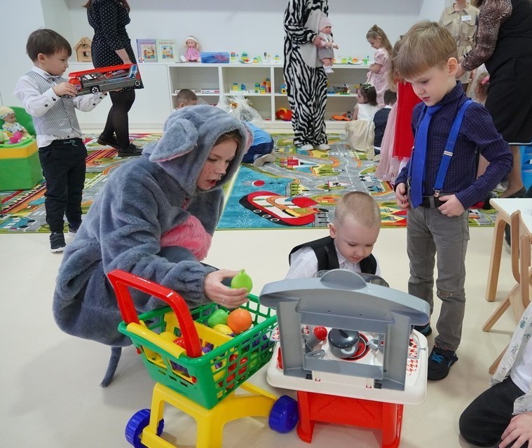 Современный детский сад торжественно открыли в Могилеве