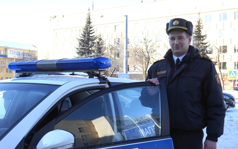Помощник командира взвода, командир отделения группы задержания Октябрьского отдела Департамента охраны Максим Ступаков — «Лучший по профессии»