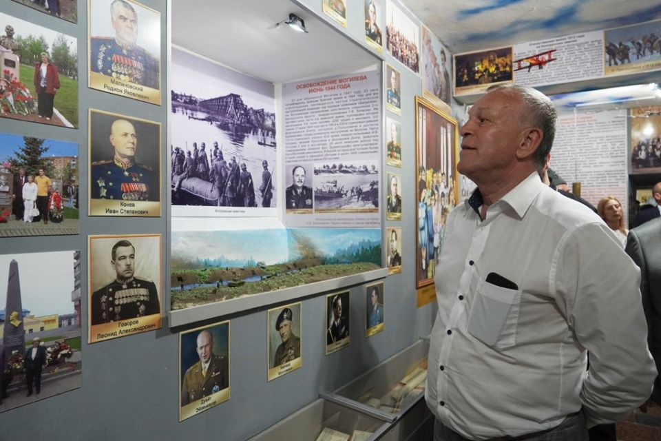 Музейный историко-познавательный комплекс «Спадчына роднага краю» открыли в Могилевском экономическом колледже