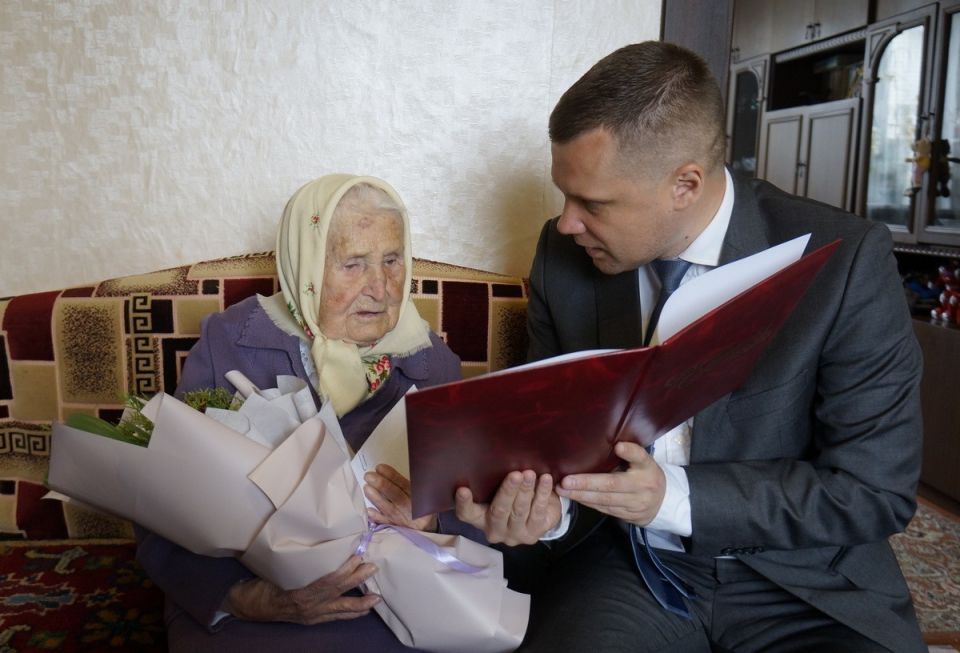 100-летний юбилей отметила могилевчанка Марфа Федоровна Летахова