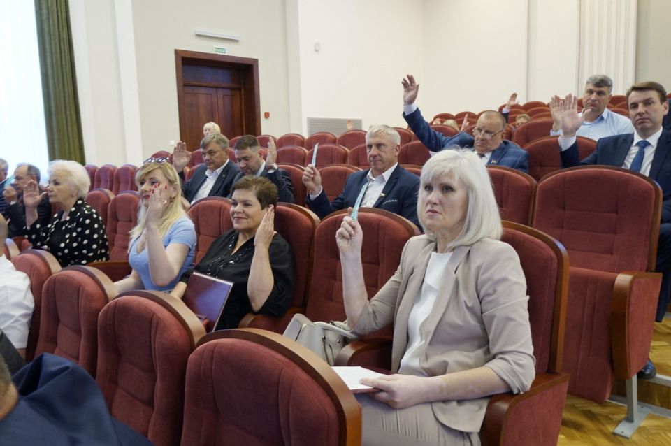 В Могилеве состоялась 40-я сессия городского Совета депутатов