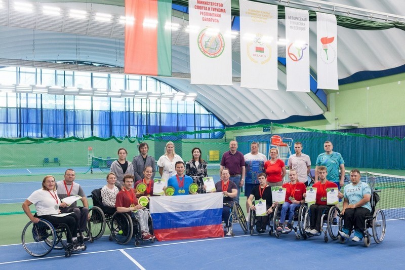 Могилевчанин выиграл бронзу на открытом республиканском турнире по теннису на инвалидных колясках “Minsk Cup 2022”