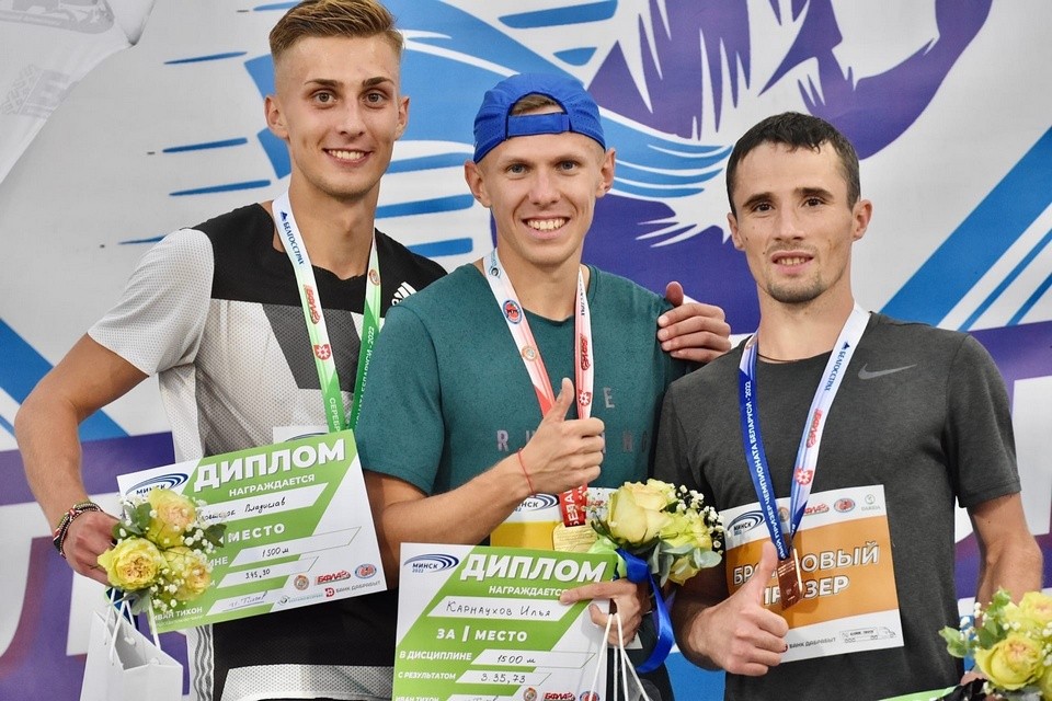 Илья Карнаухов установил новый рекорд страны на чемпионате Беларуси по легкой атлетике