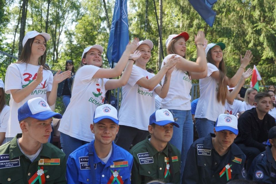 Фестиваль творчества студенческих отрядов «Молодость в бойцовке» собрал в Могилеве ребят со всего региона