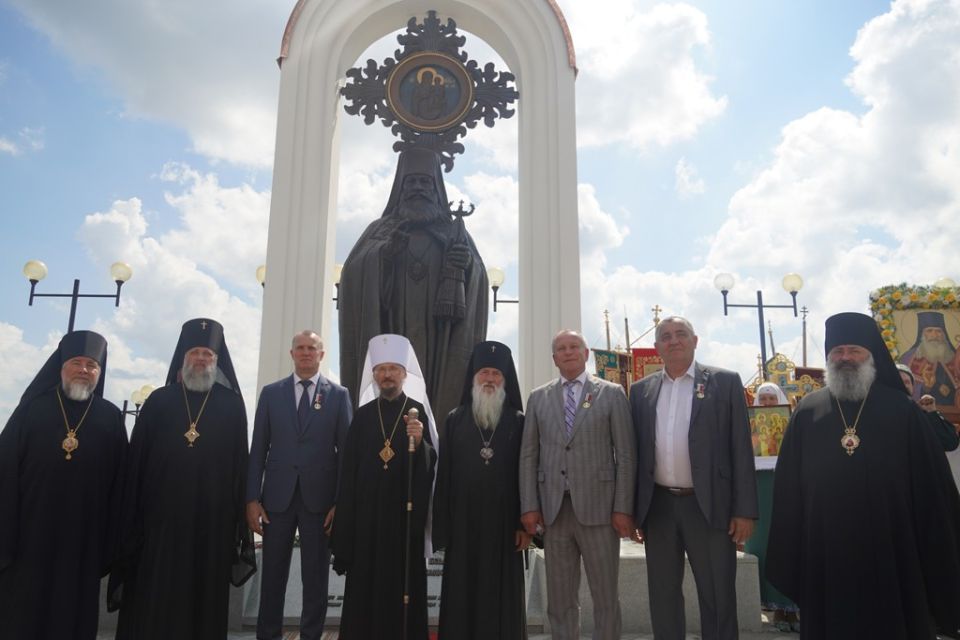 Памятник Георгию Конисскому открыли в Могилеве