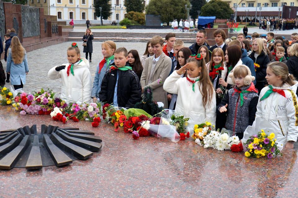 Торжественное открытие Вахты Памяти прошло в Могилеве