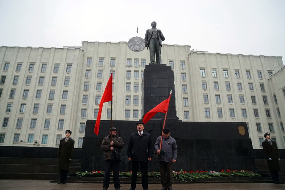 В Могилеве отметили День Октябрьской революции