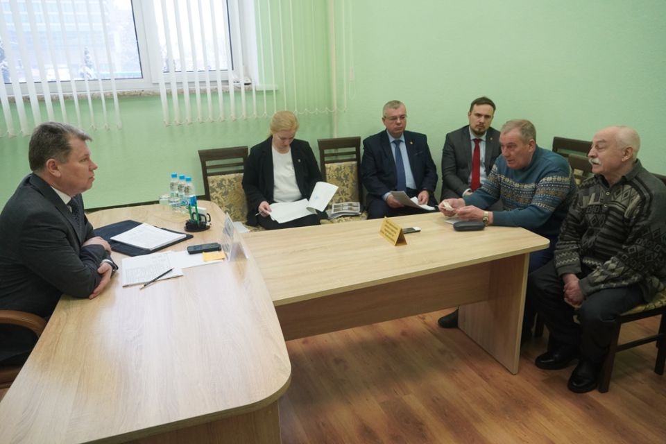 Прием граждан провел председатель Могилевского горисполкома Александр Студнев