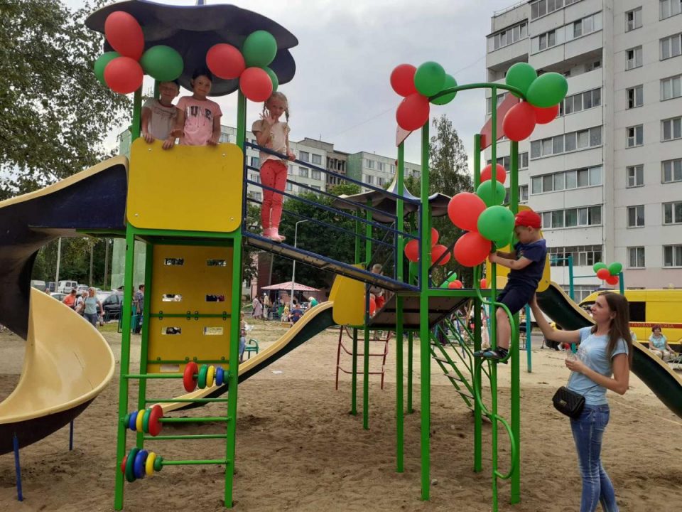 Ко Дню города в Могилеве появятся 12 новых детских площадок