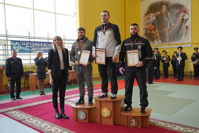 В Могилеве прошел чемпионат МВД по рукопашному бою