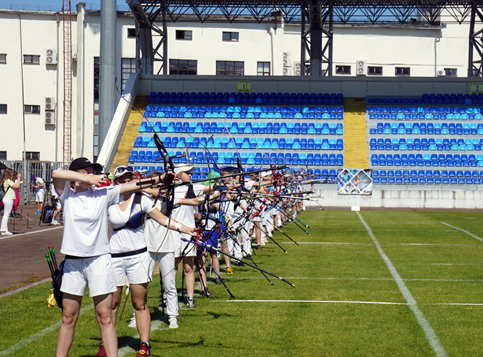 Тестовые соревнования по стрельбе из лука ко II Играм стран СНГ проходят в Могилеве