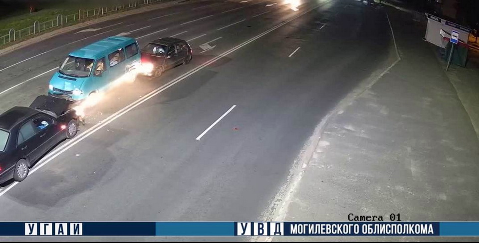Пьяный водитель в Могилеве устроил серьезную аварию