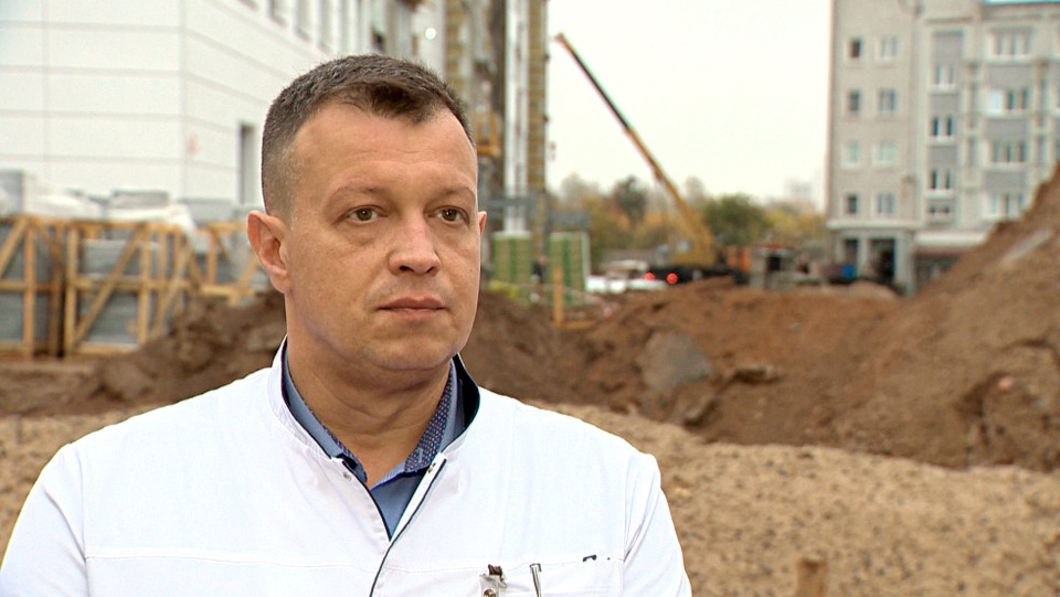 Строительство нового корпуса Могилевской городской больницы скорой медпомощи