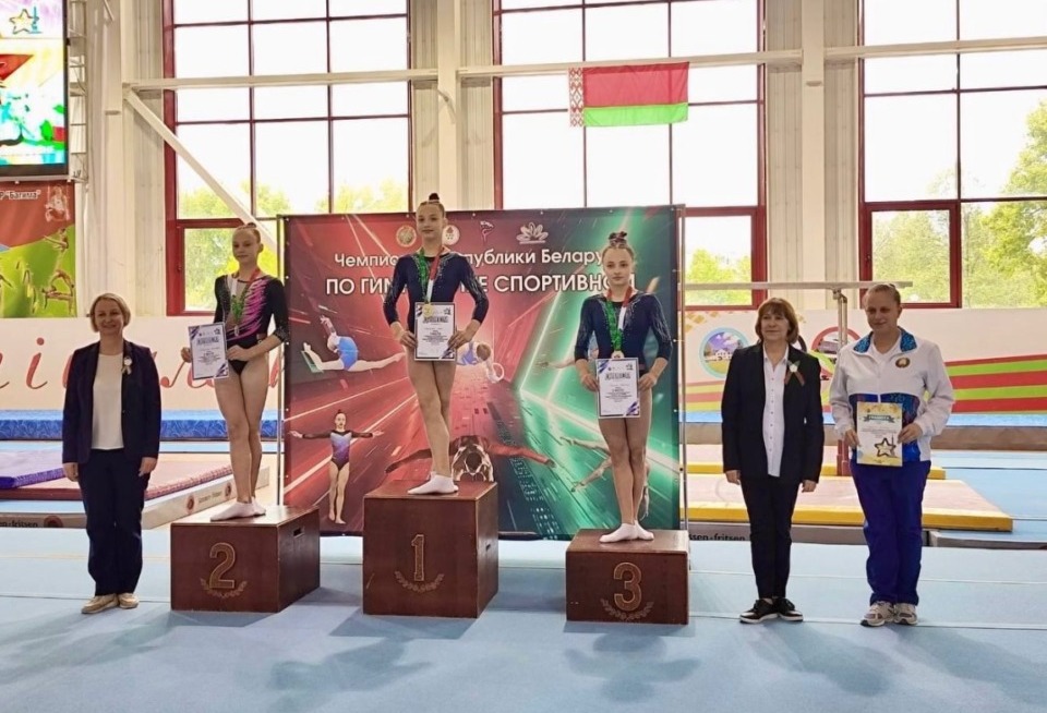 Финалами в отдельных видах завершился чемпионат Беларуси по спортивной гимнастике в Могилеве