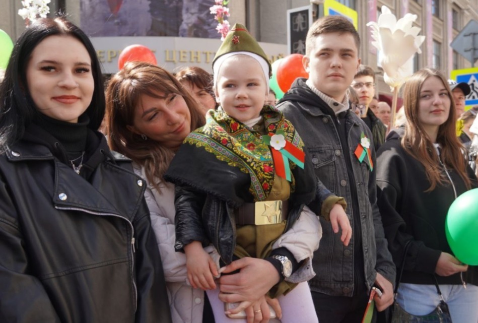 День Победы объединяет разные поколения могилевчан!