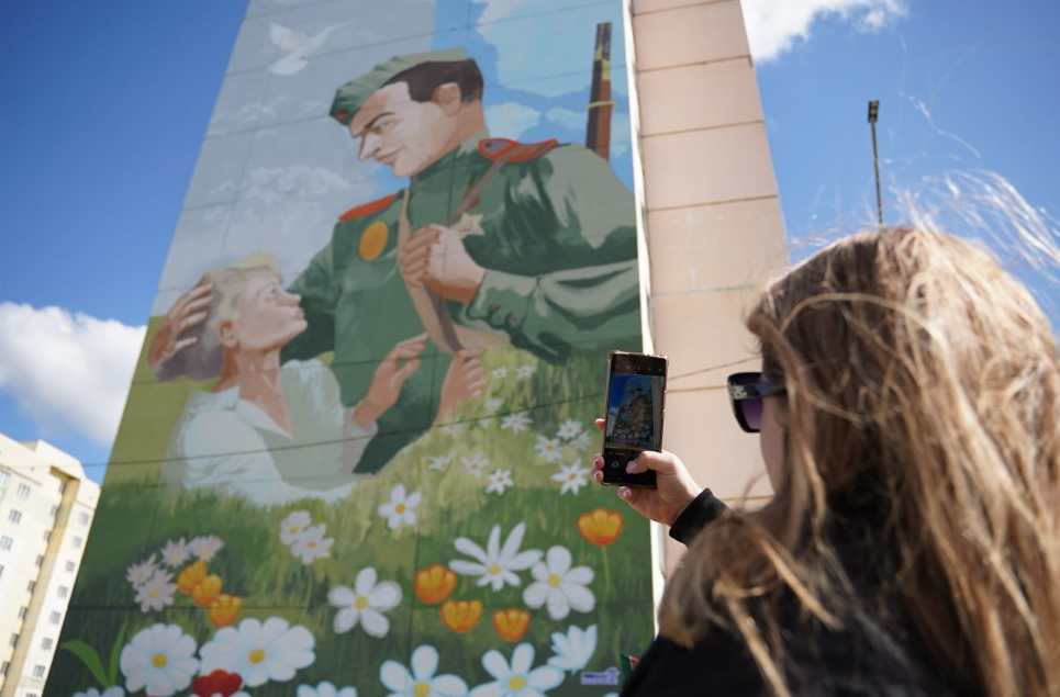Чтобы помнили. Серия муралов по случаю 80-ой годовщины Великой Победы появилась в Могилеве