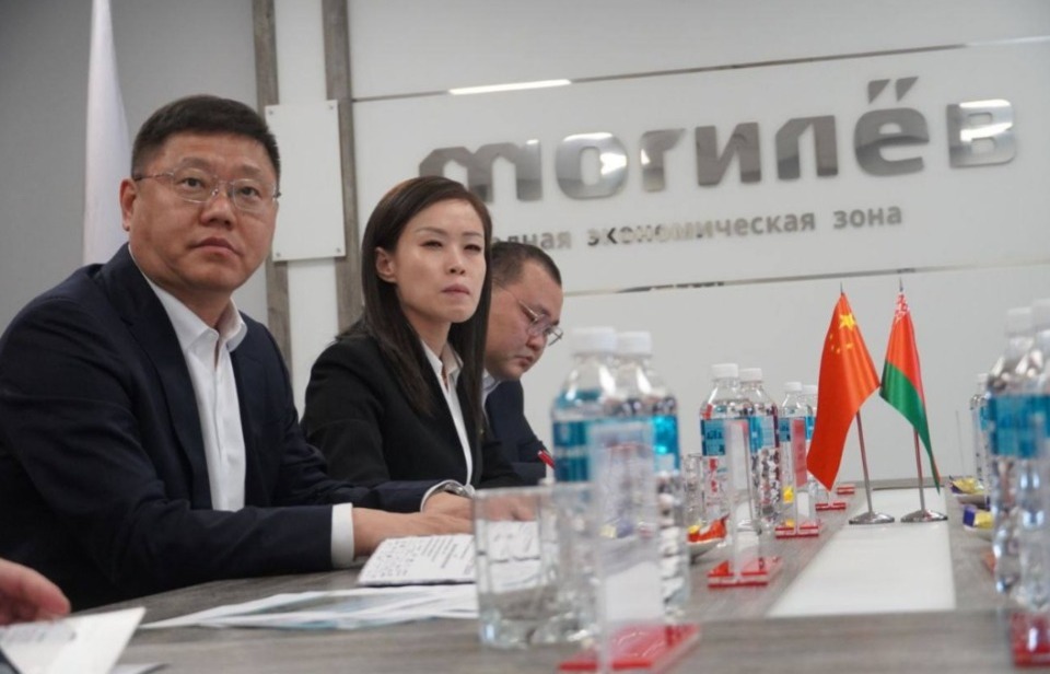 Делегация из города Тунцзян продолжила посещение Свободной экономической зоны «Могилев»