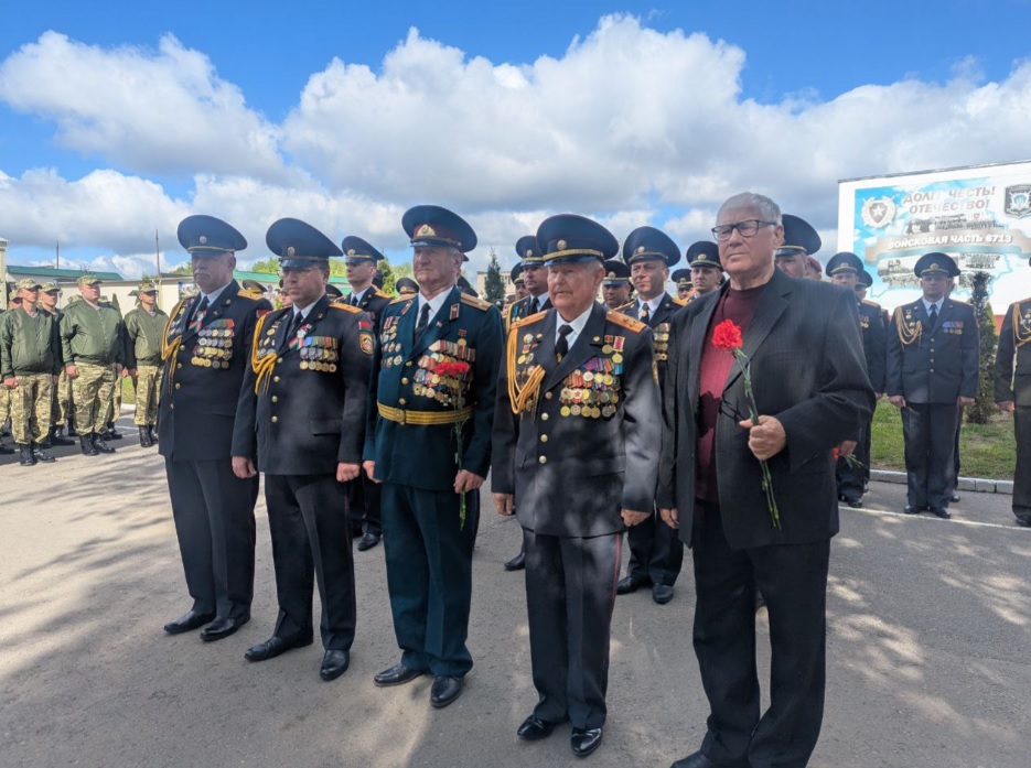 На территории войсковой части 6713 состоялась торжественная церемония