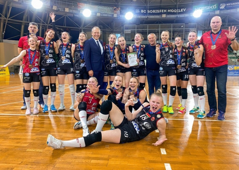 Женская команда «Коммунальник-Могилев» — серебряный призер чемпионата Беларуси