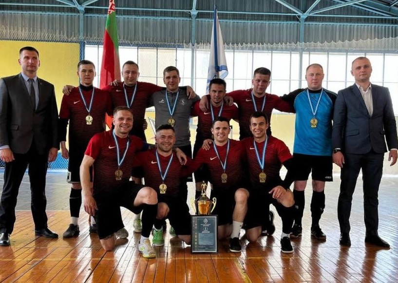 Команда Могилевского областного УМЧС — победитель областного чемпионата по мини-футболу