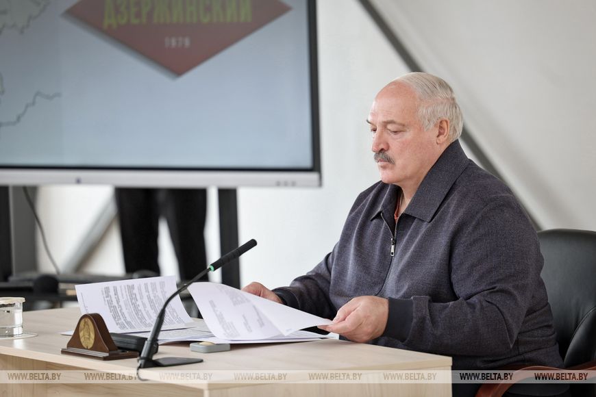 Лукашенко доложили о передовом опыте агрокомбината «Дзержинский»