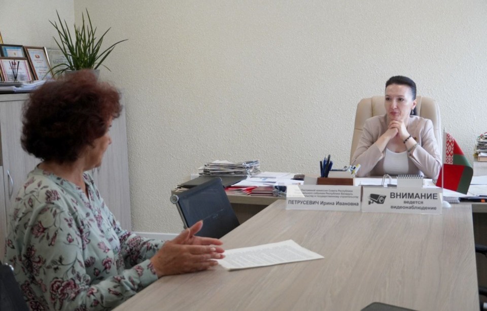 Ирина Петрусевич провела личный прием граждан