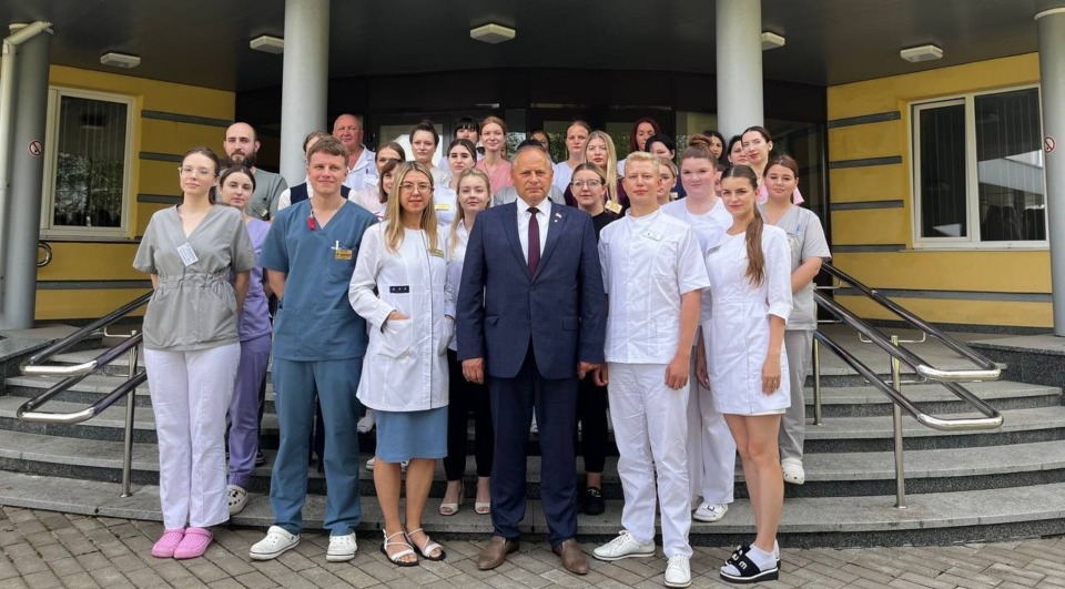 Петр Соловьев встретился с молодыми специалистами учреждений здравоохранения
